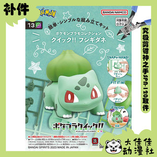全新补件 万代拼装 宝可梦 快快拼13 妙蛙种子 Bulbasaur 零件
