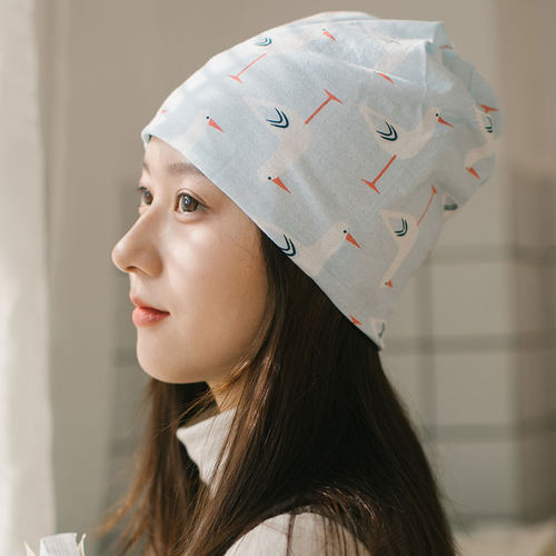 夏季薄款时尚透气产后帽子