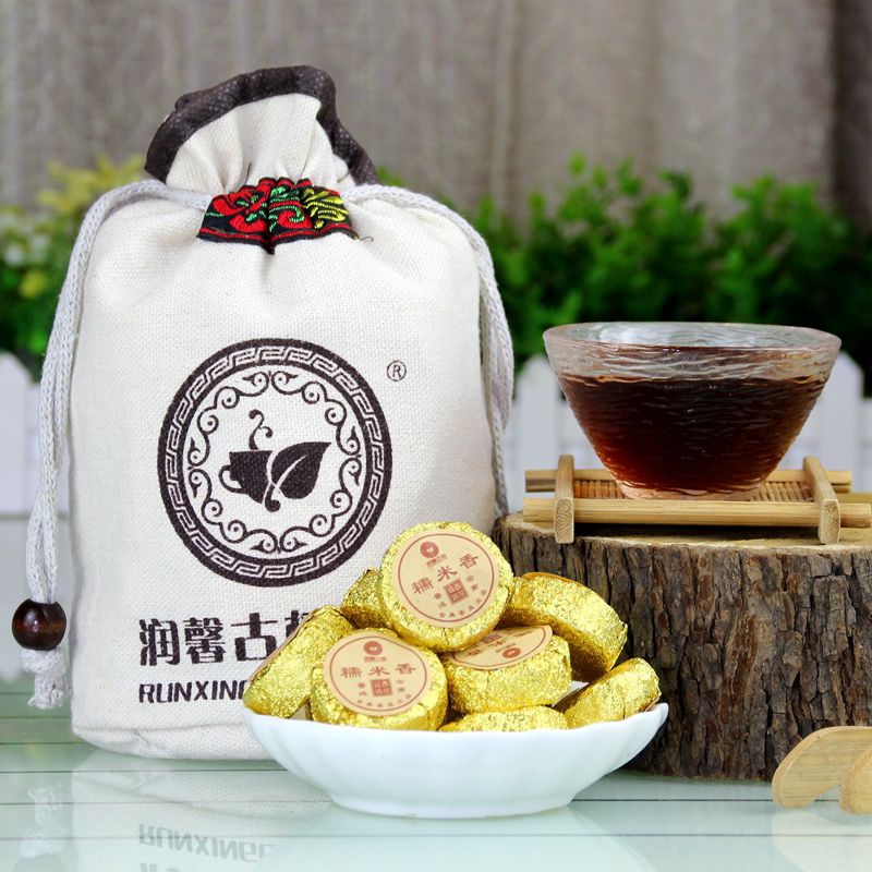 【正品保证】陈年糯米香普洱熟茶
