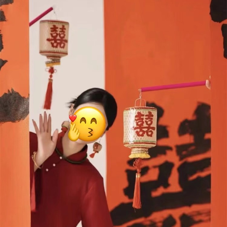 竹编油纸竹编油纸囍灯笼