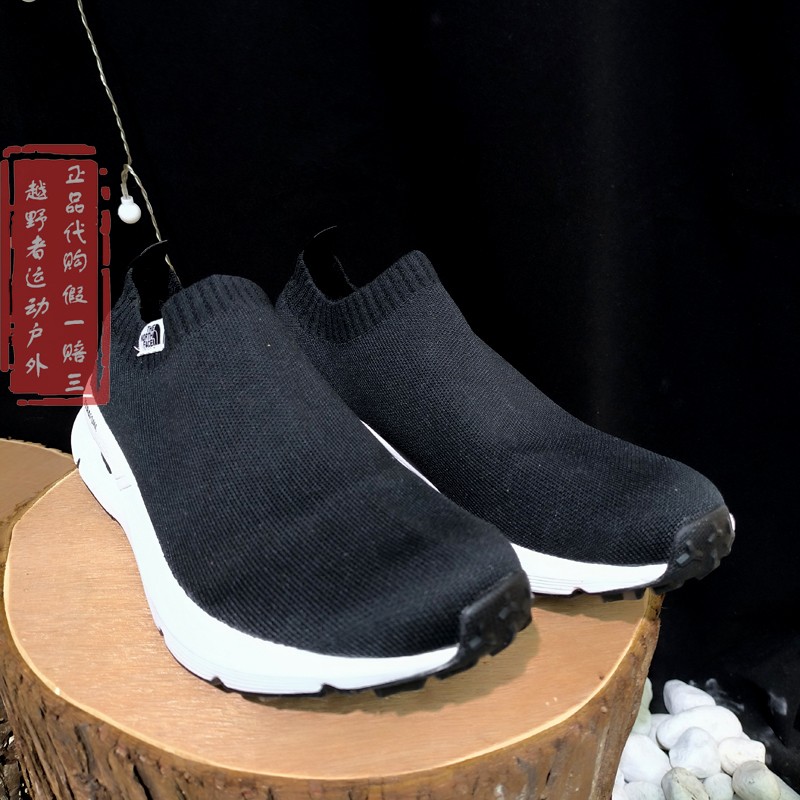 北面男款透气一脚蹬休闲鞋4T25