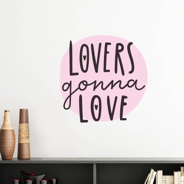 爱人与爱情英文艺术墙贴壁纸房间贴花