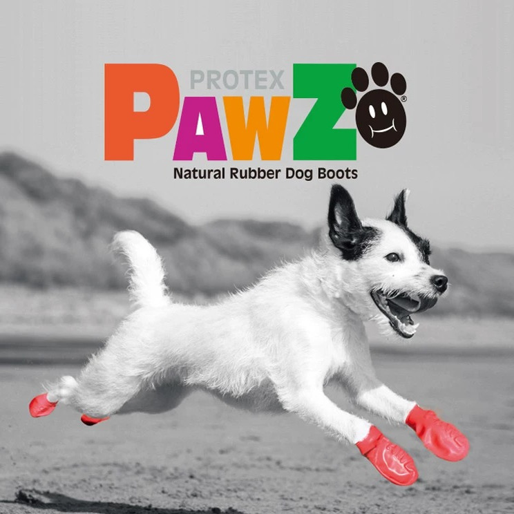 正品Pawz狗狗鞋子防滑雨鞋防水鞋套天然橡胶气球鞋宠物鞋子不掉脚