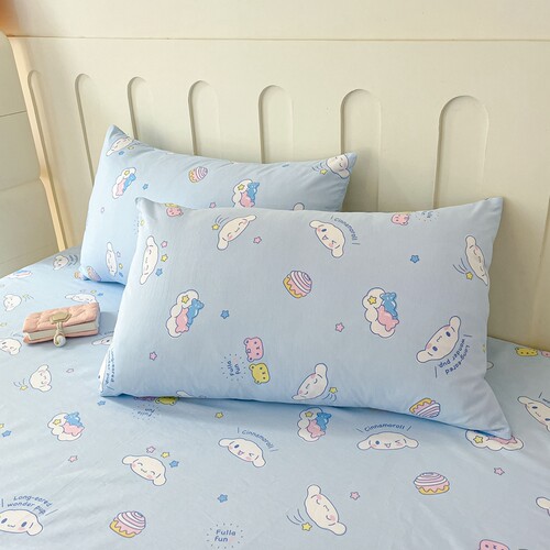玉桂狗纯棉儿童枕头套可爱卡通