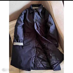 2026中长款棉服外套潮牌欧美街头cleanfit立领加厚棉衣风衣男