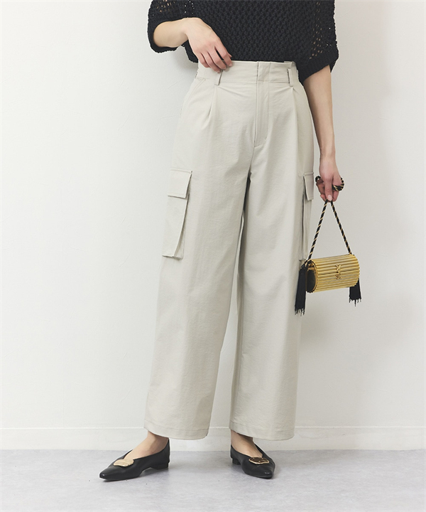 高腰通勤luxe长裤工装裤