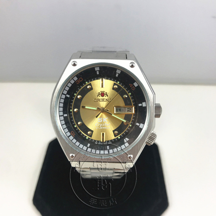Japanese Old Double Lion Air Force Watch Fully Automatic Mechanical Watch Stainless Steel Men's Sports Style Luminous Waterproof Wristwatch