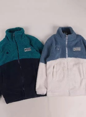 原118断码清仓！大码居家颗粒绒保暖宽松休闲加绒女休闲外套男装