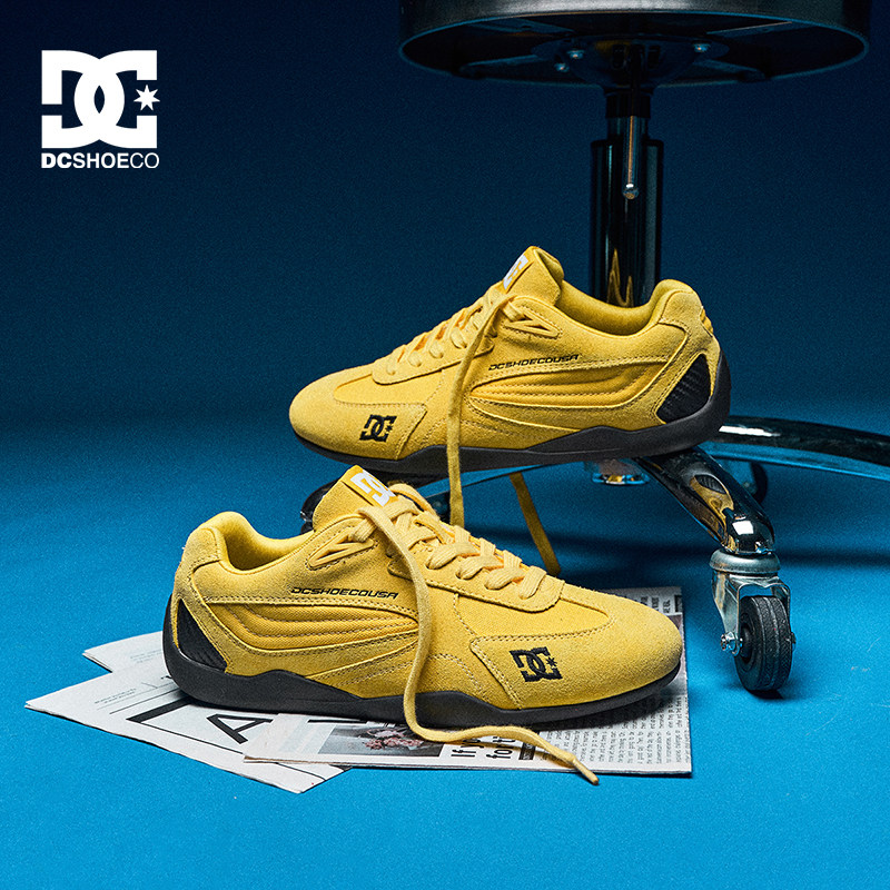 DCSHOES赛车鞋2026新款男女德训鞋平底运动休闲跑鞋复古潮鞋子男,流行男鞋,德训鞋,淘宝优惠券,粉丝福利购,淘宝优惠卷