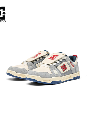 DCSHOES男士休闲板鞋男灰色运动鞋百搭男鞋2026春季新款潮鞋子男