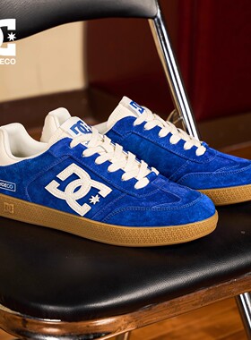 DCSHOES男鞋2026春季新款男鞋百搭蓝色德训鞋男美式春季板鞋男款