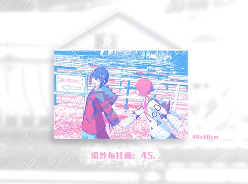 花谱理芽同人挂画【与你一同逃往未来】-未确认_Sora