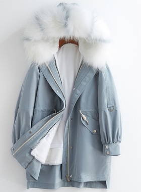 【璐璐专享】芭欧派克服皮草19F81709