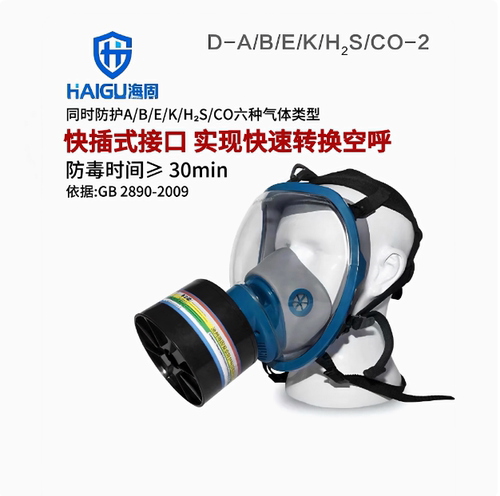 宇安/海固HG-800快插式防毒面罩