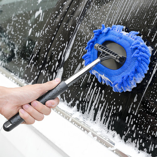 奔铂者洗车拖把专用刷车刷子毛刷