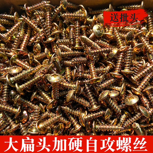 恒联龙洛阳碳钢大扁头自攻丝