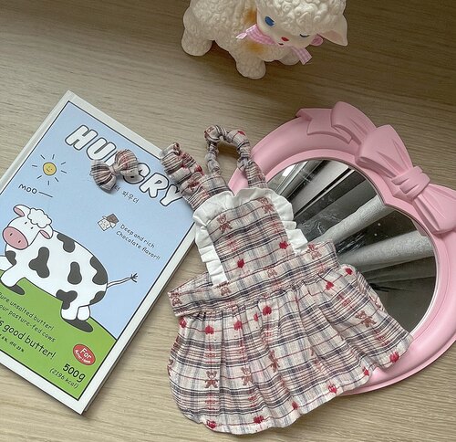 pppig小熊裙子博美马尔济斯服饰