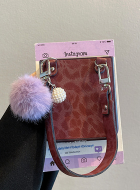 适用荣耀Vflip2折叠屏手机壳膜一体小米Mixflip紫色豹纹摩托moto60/50U爆款novas皮质手提OPPON3女款pocket壳