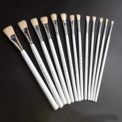 优质羊毛画笔平头画刷水粉水彩多功能油画笔羊毛笔刷美术颜料笔