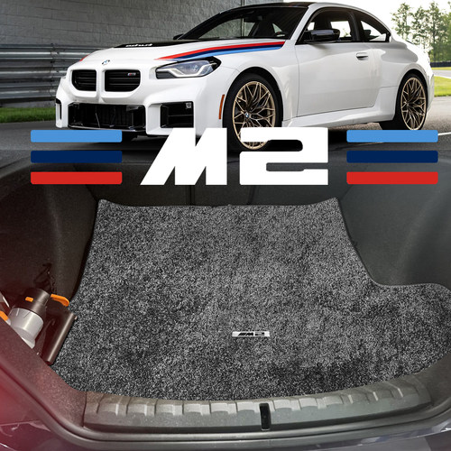 适配宝马M2后备箱垫 2025款bmw m240i g87内改装饰配件绒毯尾箱垫