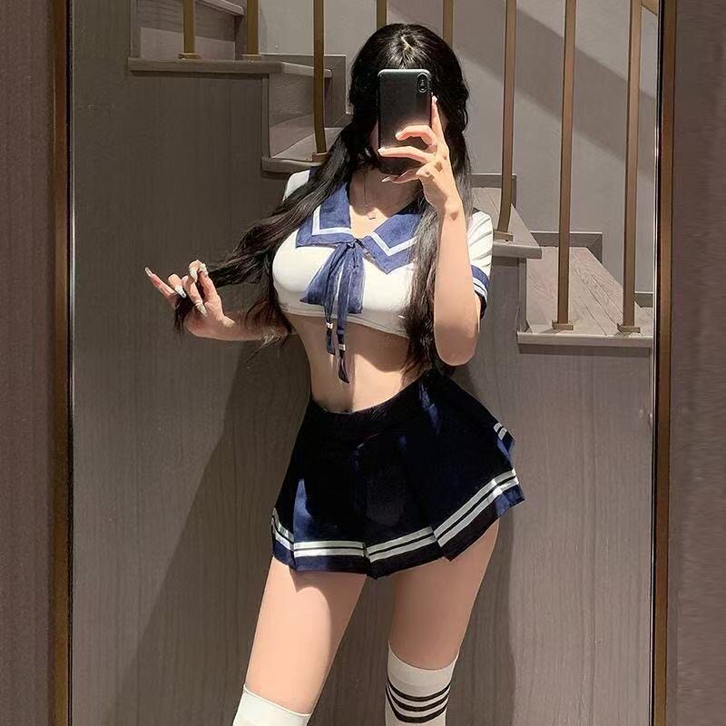 隐欲goddes「软糖」JK性感约会诱惑套装新款水手魅魔制服qqny女