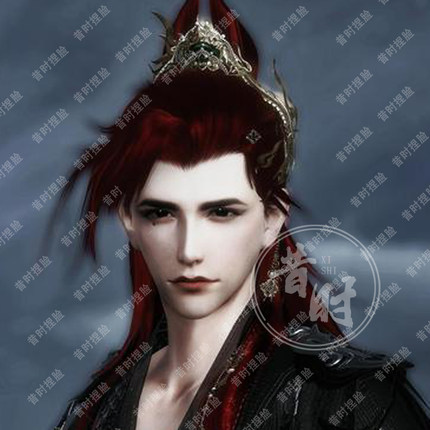 剑三捏脸成男写意 剑三网3重制版脸型数据龙血外功猛男成男通用