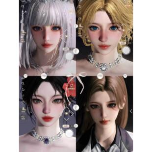 发4 智秀 阿娰 小雪 寒露 夫人不吃鱼 恋与深空捏脸女