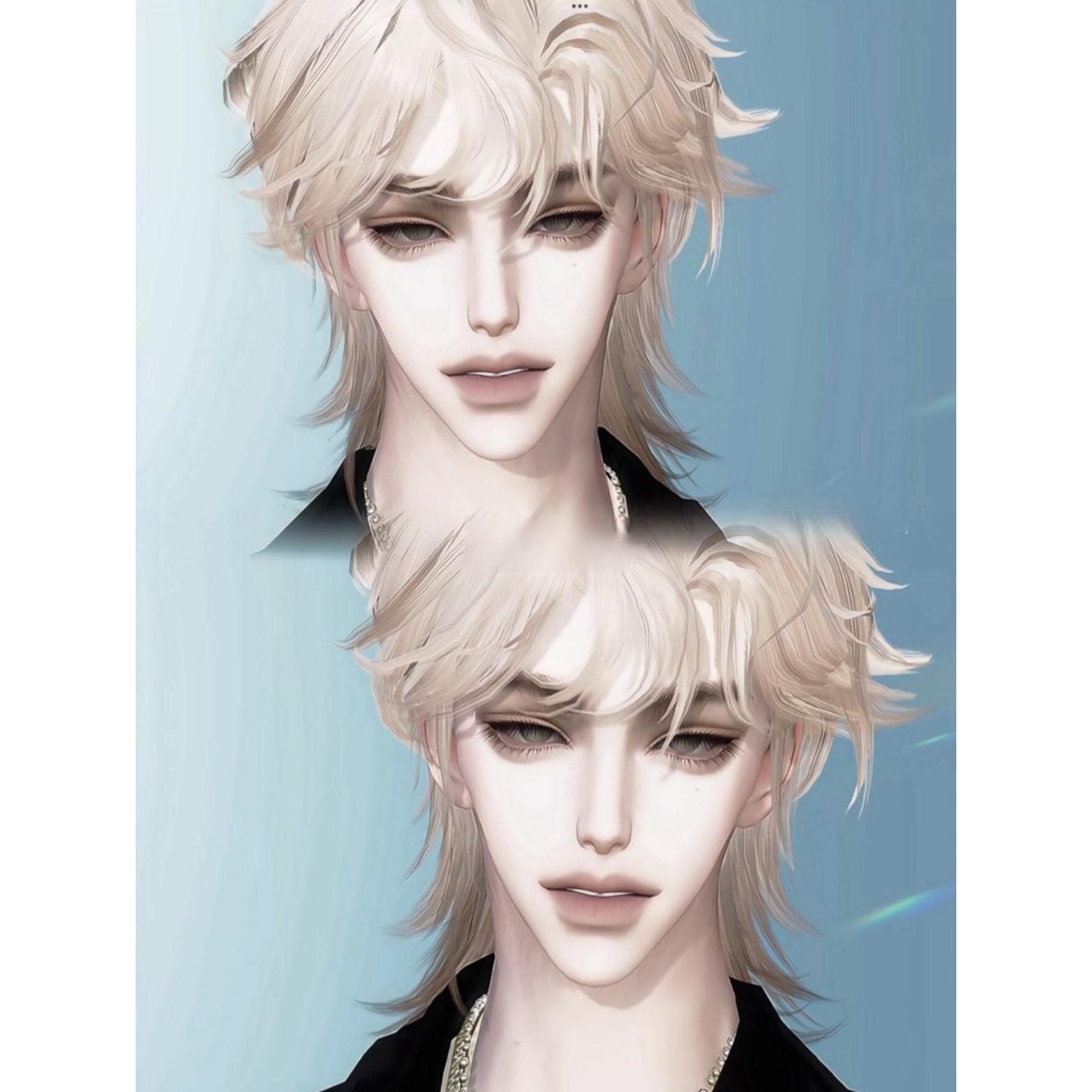 骨汛| 超帅成男捏脸 逆水寒手游捏脸数据男角色通用 素问血河