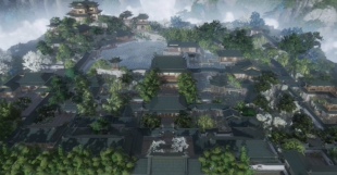 复园/剑三私宅家园/剑网3家园蓝图私宅/45000平含内装/苏式园景