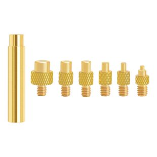 打印机配件黄铜螺母嵌入工具铜导热头热压头M2-M8热熔螺母7件套