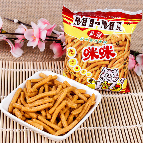 马来西亚风味办公室休闲咪咪虾条
