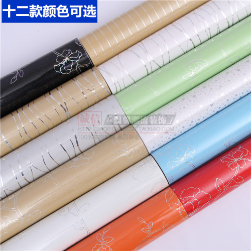 加厚防水镭射烤漆书桌自粘贴纸