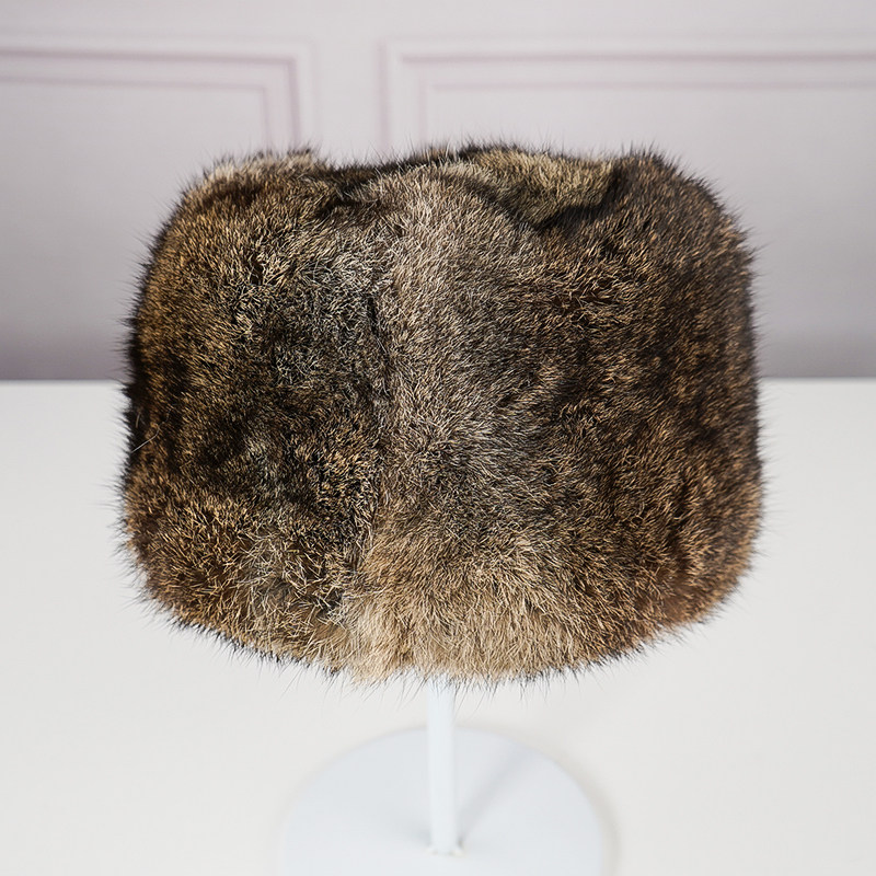 老人兔毛兔毛整皮缝制保暖舒适