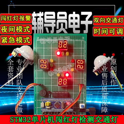 基于STM32交通灯人流检测系统