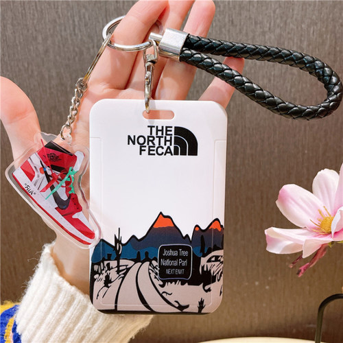 潮男校牌学生创意挂绳公交卡套