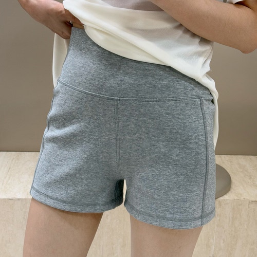 摩登mdeng韩系简约百搭高腰短裤女夏季骑行裤辣妹热裤打底裤K8198