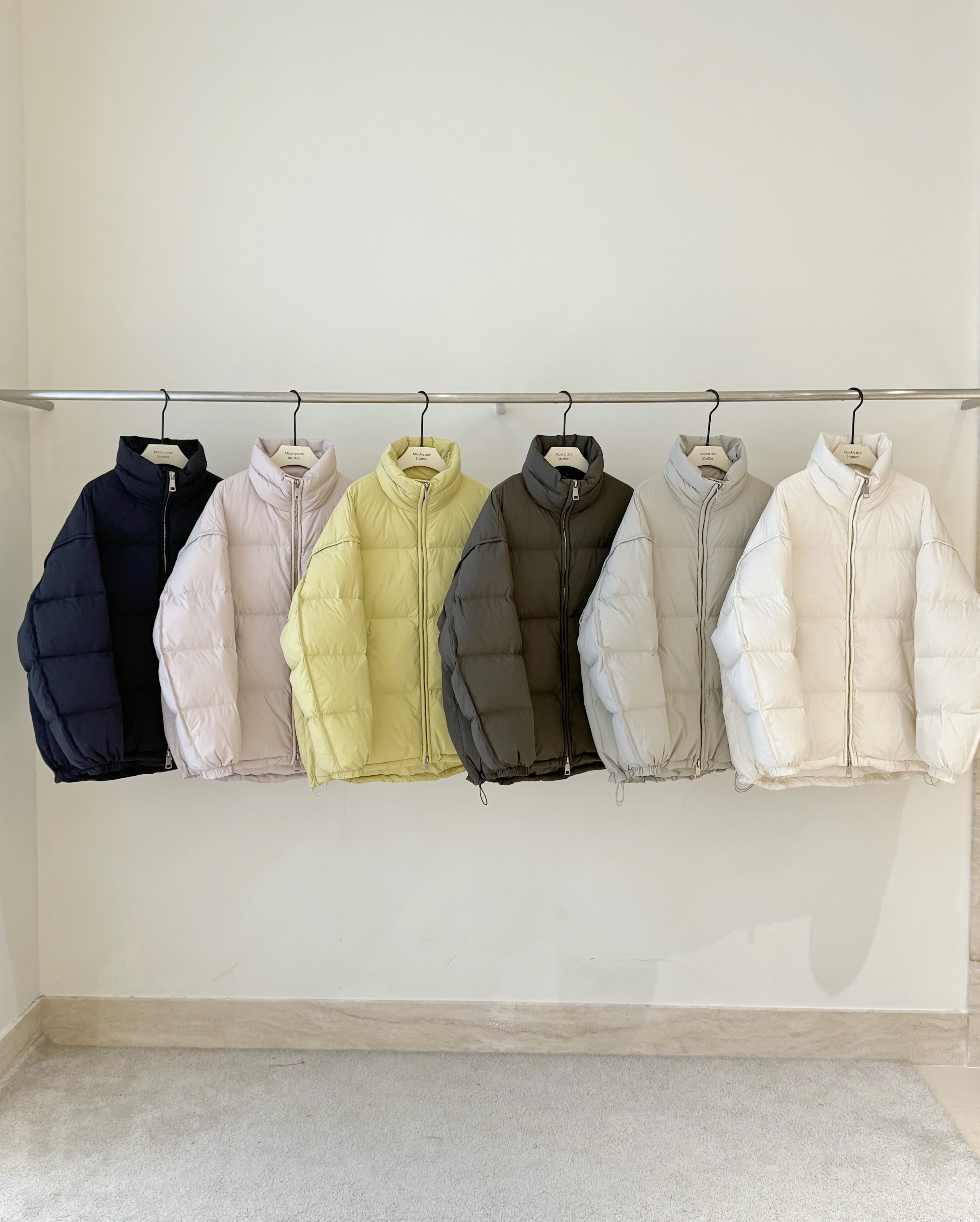 MOCHA DAN一手长韩版宽松立领90白鸭绒羽绒服女冬季新款保暖外套