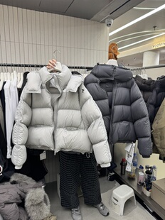 新款 SISTER韩系连帽泡芙95白鸭绒羽绒服女冬季 保暖短外套 JVV 正版