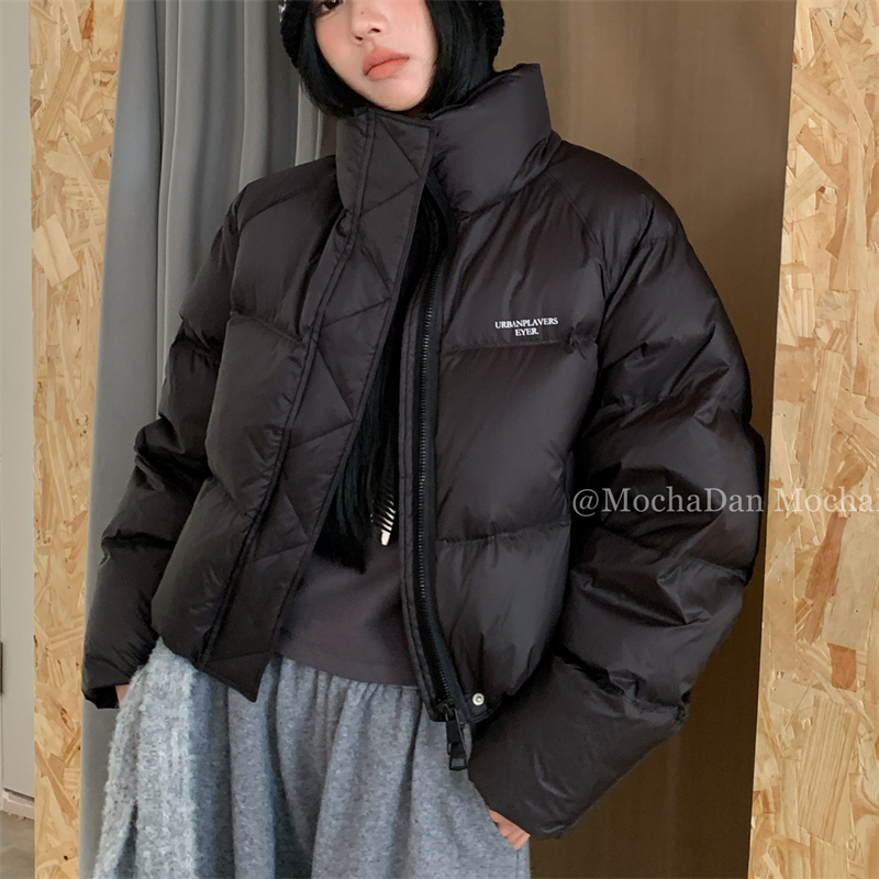 MOCHA百搭白鸭绒立领羽绒服