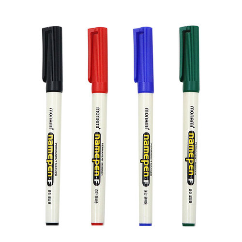 慕娜美monami慕那美namepen油性记号笔光盘笔标记签字勾线笔F单头