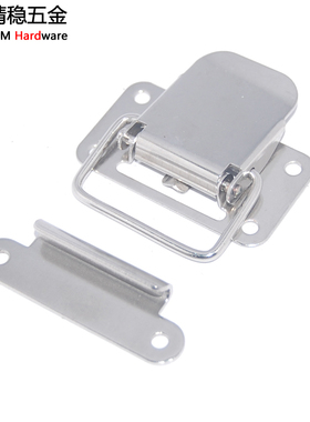 精稳五金 宽型箱扣 工具箱扣 小木箱锁扣 震光箱扣