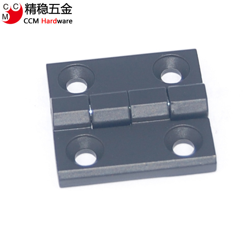 精稳五金 电箱电柜合页机箱机柜黑色锌合金铰链30004