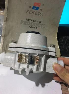 腾达防爆IICT6防爆照明开关SW-10A电压220V380V有认证口径DN202通