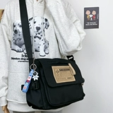 Сумка через плечо подходит для мужчин и женщин, тканевый мешок, ранец, сумка на одно плечо, для средней школы