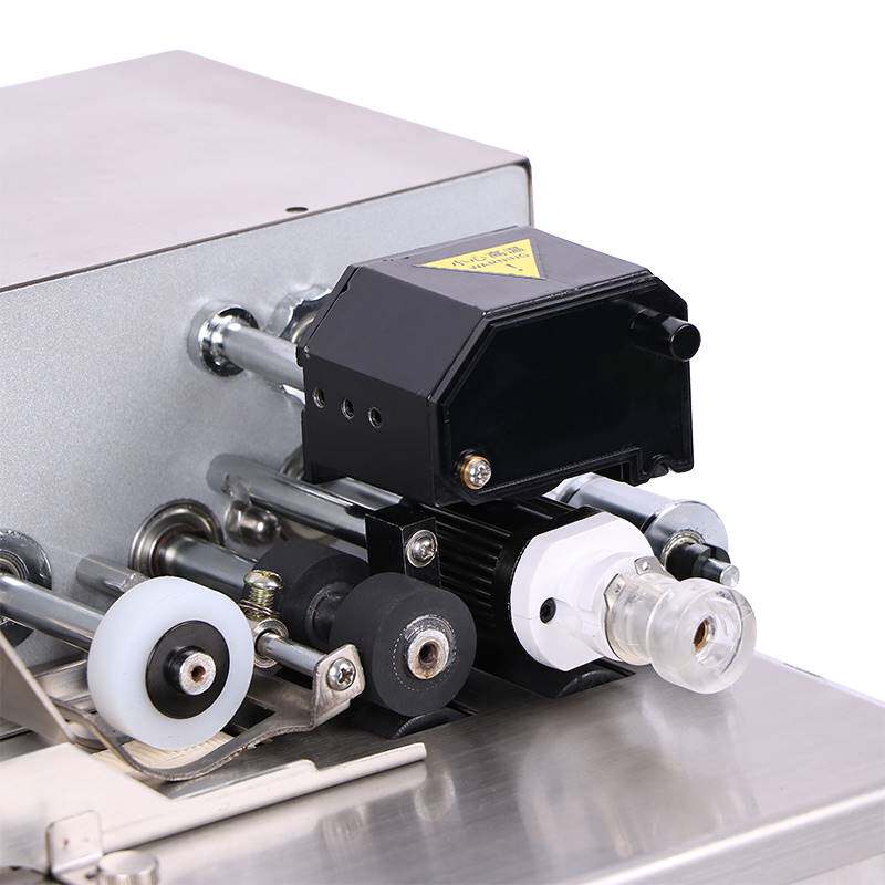 海舟牌墨轮打码机全自动数字连续打码机my-380f钢印生产日期食品