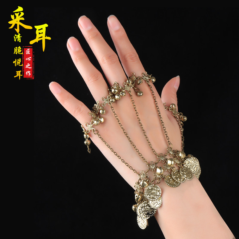 采耳风铃摆件采耳工具网红采耳编钟专业采耳手链掏耳工具手铃铛