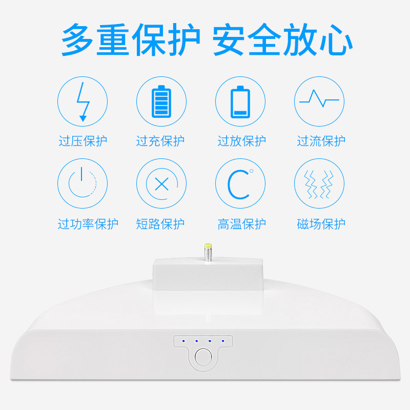 집에서 XIAODU에 적합 1S 모바일 전원 기본 배터리 스마트 오디오 스피커 NV6001 보조베터리 외부