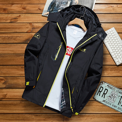冲锋衣防水四季情侣外套