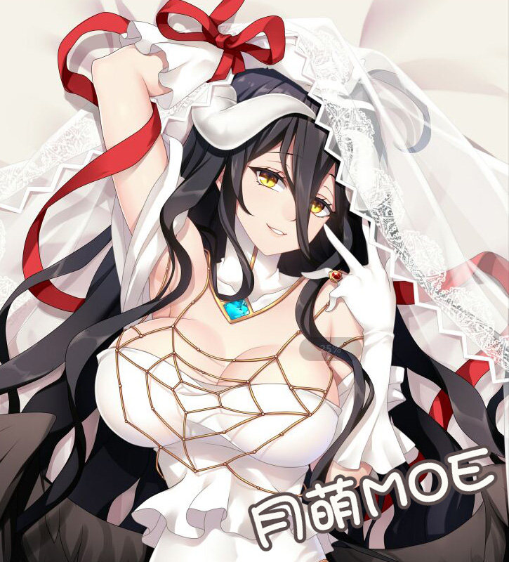 overlord 不死者之王 雅儿贝德 动漫双层等身抱枕 2wt抱枕套