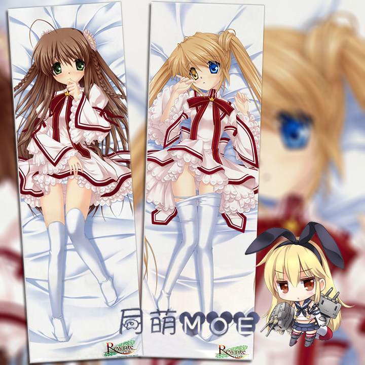 Rewrite 樋上至 神户小鸟 中津静流 动漫等身抱枕 2wt抱枕套靠枕